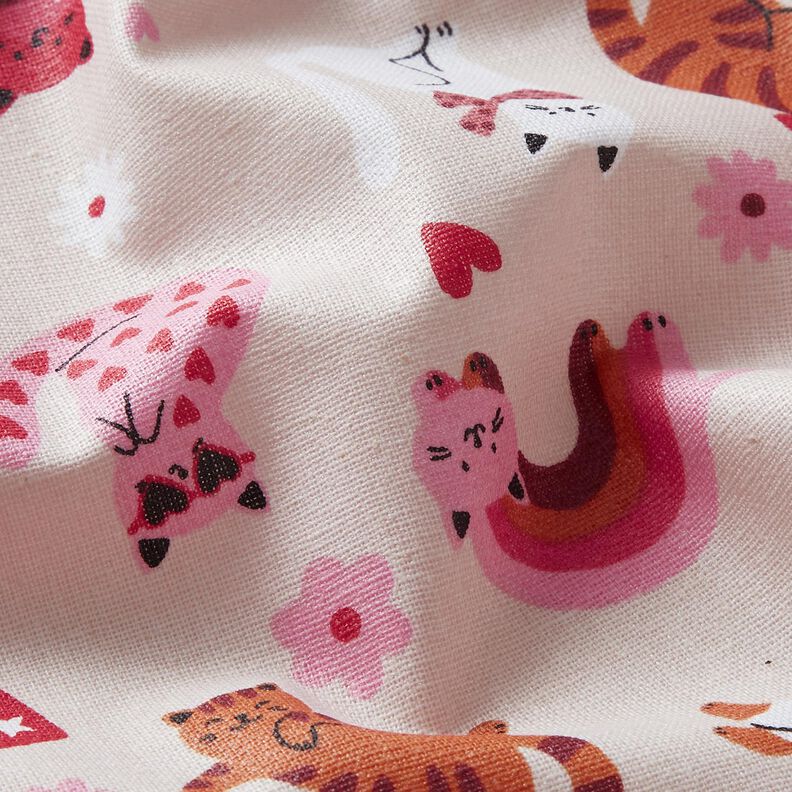 Behandlad bomull lekfulla kattungar – rose, image number 2