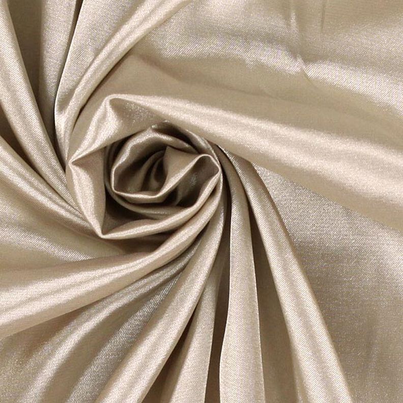 Stretch Satin – ljusbeige,  image number 2