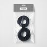 Klettband Set [2 x 2m | 20 mm] – svart,  thumbnail number 1
