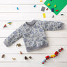 Sweatshirt Safaridjur | by Poppy – silvergrå/kungsblått,  thumbnail number 6