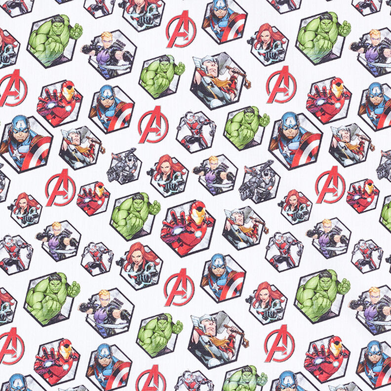 Kretong Licenstyg Avengers Motivplattor | Marvel – vit,  image number 1