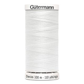Jeanstråd [1016] | 100 m  | Gütermann – vit, 
