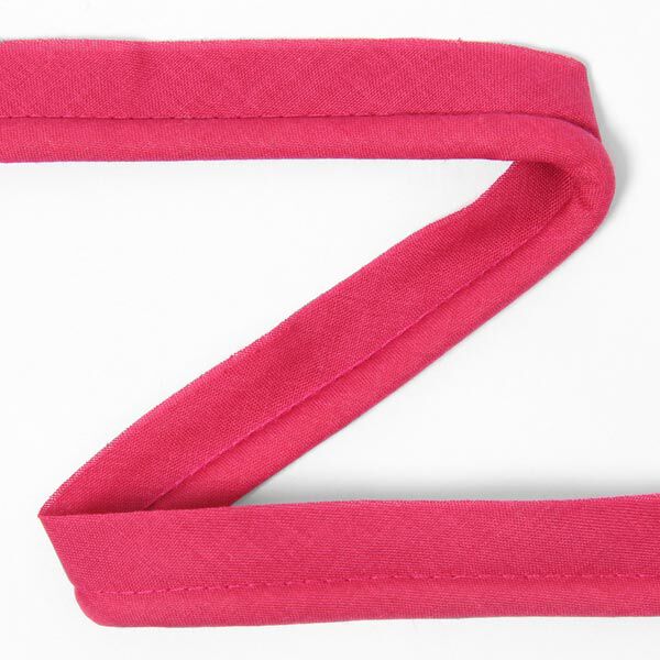 Passpoalband av bomull [20 mm] - rosa,  image number 1