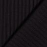 Ribbad jersey enkelt stickmönster – svart,  thumbnail number 4