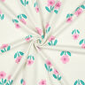 French Terry Sommarsweat Blommor| by Poppy – yllevit/rosa,  thumbnail number 3