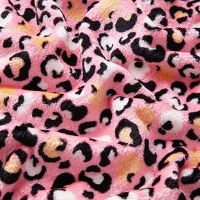Mysfleece Leopardmönster – rosa, 