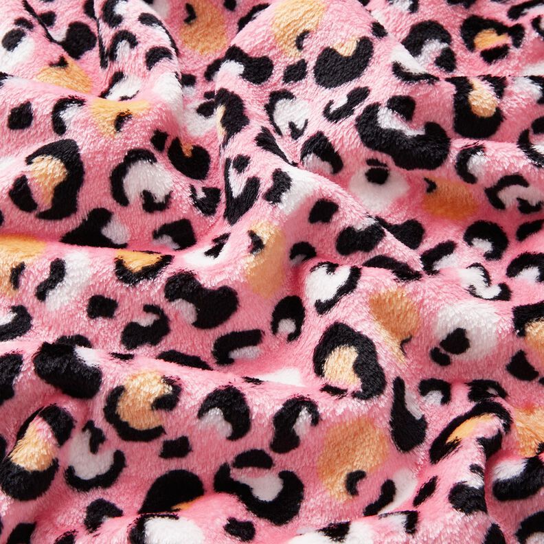 Mysfleece Leopardmönster – rosa, image number 2
