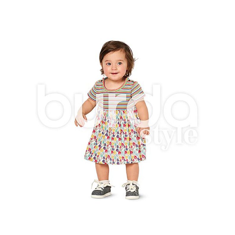 Babyklänning | Body, Burda 9347 | 62 - 92,  image number 6