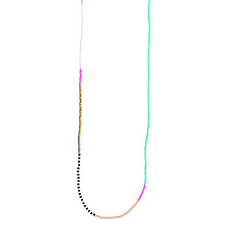 Halsband Itoschii Beads [ 65 cm] | Rico Design – silver metallic, 