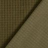 Strukturerad jersey små rutor – khaki,  thumbnail number 3
