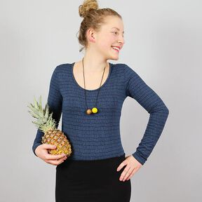 FRAU BECKY Body för tonåringar och kvinnor, två ärmlängder | Studio Schnittreif | XS-XL, 