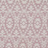 Muslin/Dubbel-krinkelväv Jacquard-Aztekmönster | by Poppy mörk gammelrosa/dimgrå,  thumbnail number 4