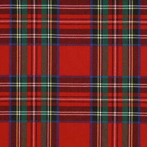 Skotskrutig Tartan Stora rutor – rött, 