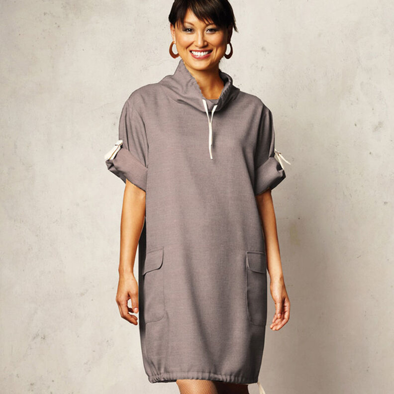 L&auml;tt french terry enf&auml;rgad &ndash; mullvad,  image number 9