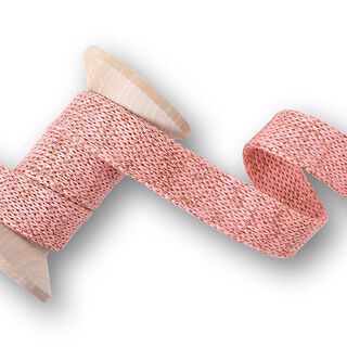 Ekologisk hoodie snodd Cord Me [ 12 mm  ] | Albstoffe  – gammalt rosa, 