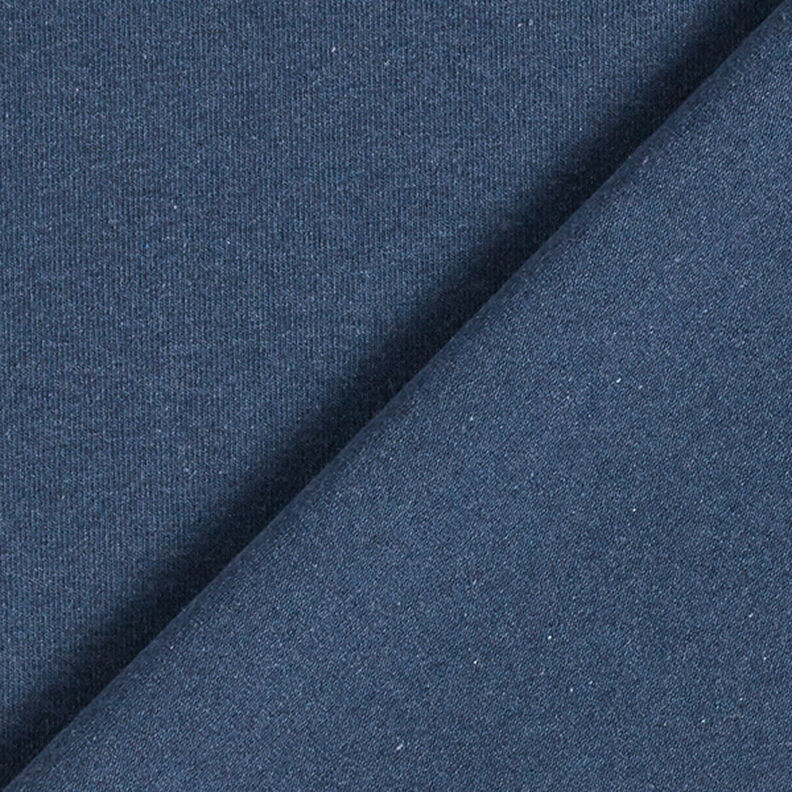 Återvunnen jersey bomullsblandning – jeansblå,  image number 3