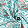 Viskos Voile Ibiza blommor – ljusbeige,  thumbnail number 3