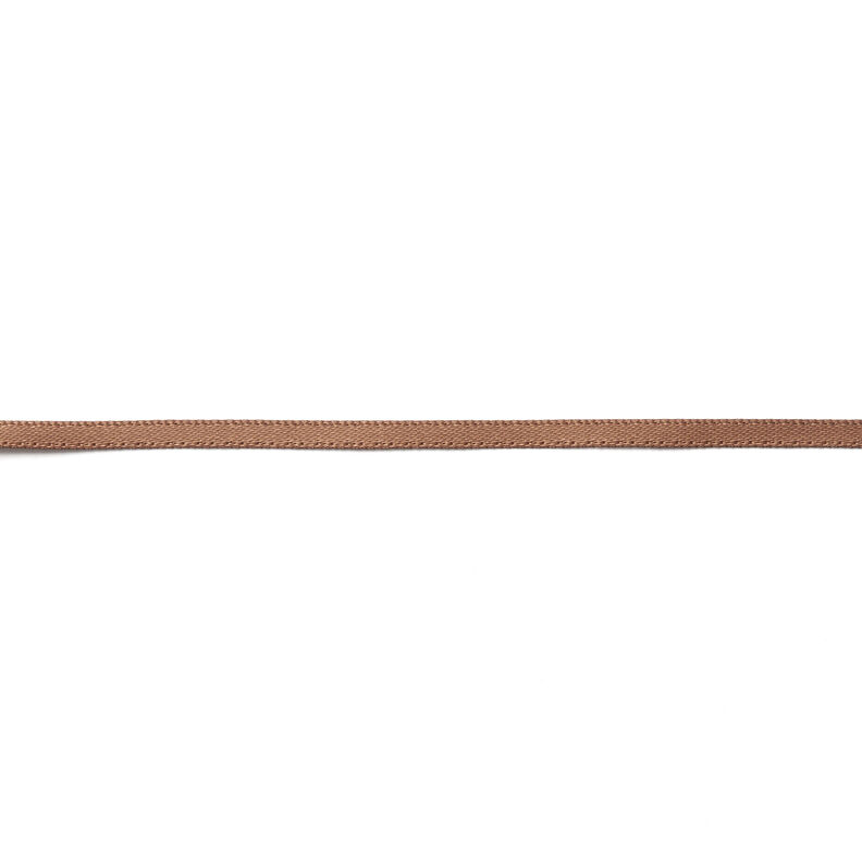 Satinband [3 mm] – mellanbrunt,  image number 1
