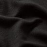 LENZING™ ECOVERO™ Fransk frotté tunn – svart,  thumbnail number 2