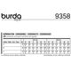 Babyklänning / blus / trosor, Burda 9358,  thumbnail number 6
