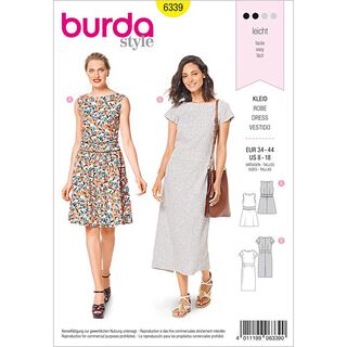Klänning, Burda 6339 | 34 - 44, 