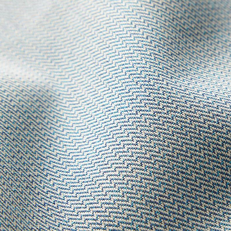Outdoortyg jacquard liten sicksack – marinblått, image number 3
