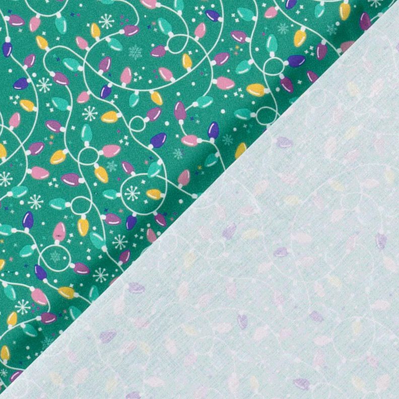Bomullstyg Poplin ljusslinga – eukalyptus/lavender, image number 4