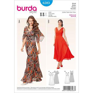 Klänning, Burda 6583, 