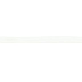 Elastistiskt infattningsband  blank [15 mm] – vit, 