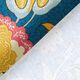 Dekorationstyg Canvas Orientaliskt blommönster – petrol,  thumbnail number 4