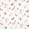 Muslin/Dubbel-krinkelväv Vackra fjärilar Digitaltryck | Poppy Fabrics – elfenbensvit/persikofärgad,  thumbnail number 1