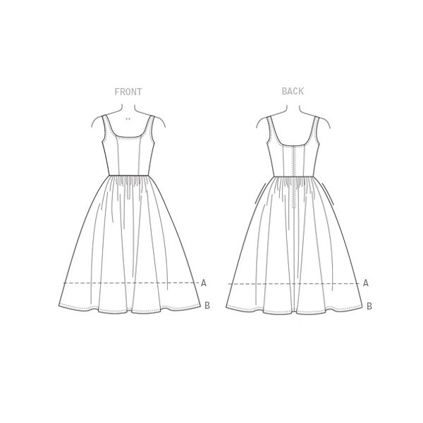 Klänning, Vogue 9100 | 32 - 48, image number 12