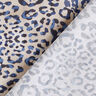 GOTS Bomullspoplin Leopardmönster | TCC x LOOKS by Wolfgang Joop – indigo/ljus gråbrun,  thumbnail number 6