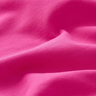 Bomullsjersey medium enfärgad – intensiv rosa, 