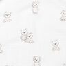 GOTS Muslin/Dubbel-krinkelväv Vänliga björnar Digitaltryck | Poppy Fabrics – elfenbensvit/ljus,  thumbnail number 2