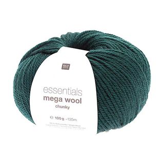 Essentials Mega Wool chunky | Rico Design – mörkgrön, 
