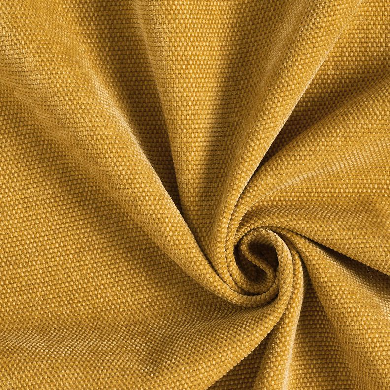 Stoppningstyg chenille-tyg – senap, image number 1
