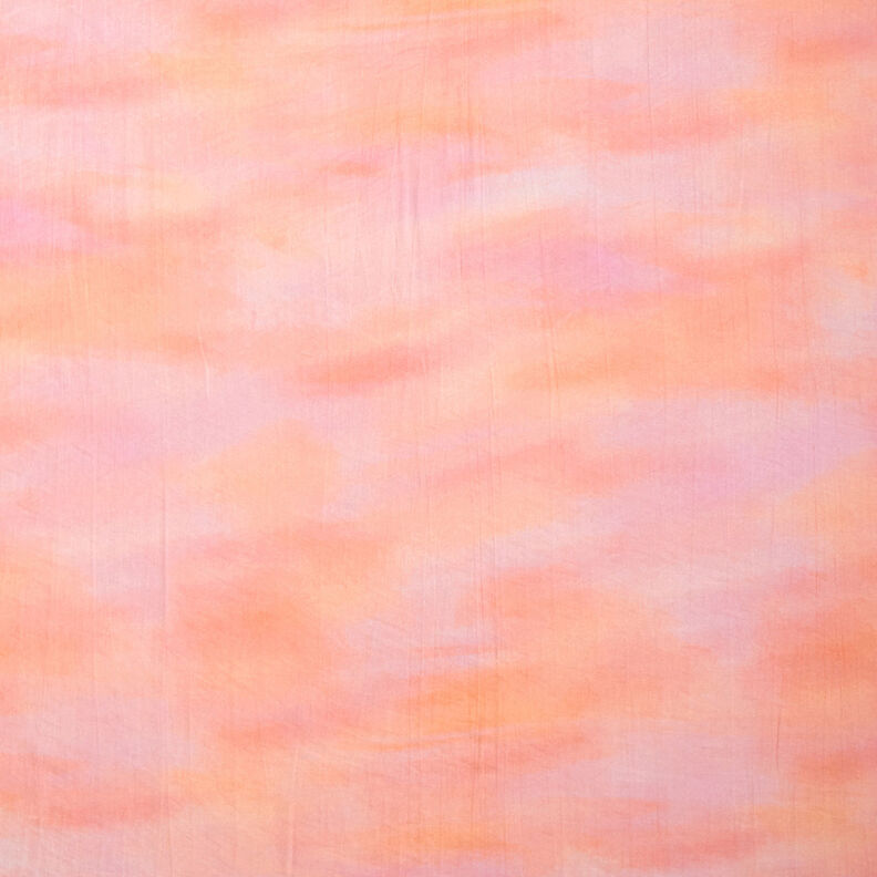 tunn Tencel batik – persikofärgad,  image number 1
