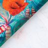 Väskor Panel Canvas färgglada vallmoblommor – svartblå/eldröd,  thumbnail number 6