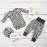 Ribbad jersey Leopardmönster – yllevit,  thumbnail number 6