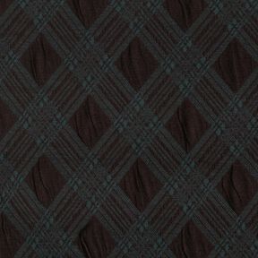 Stickad jacquard argyle-mönster – svart/grangrön, 