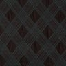 Stickad jacquard argyle-mönster – svart/grangrön,  thumbnail number 1