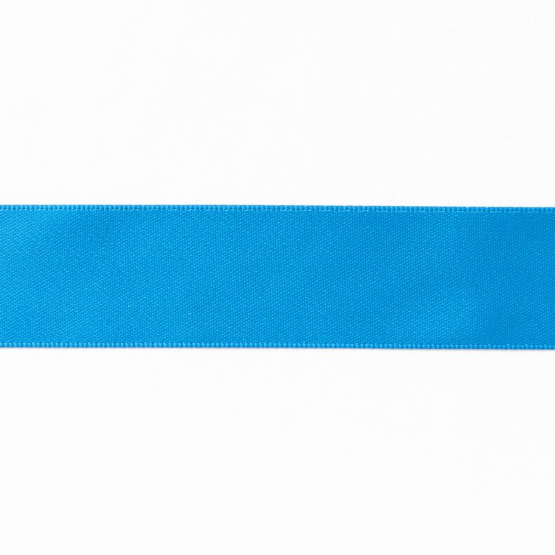 Satinband [25 mm] – blå,  image number 1
