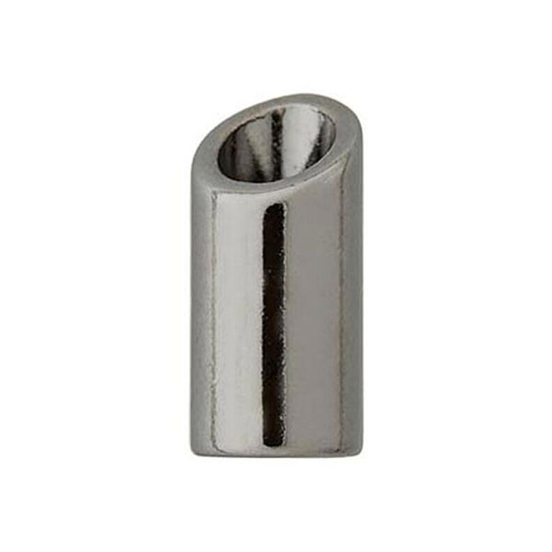 Snörände [ Ø 5 mm ] – antique silver metallic,  image number 2