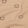 Våffeljersey små björnar | Poppy Fabrics – mörk gammelrosa/aubergine,  thumbnail number 2