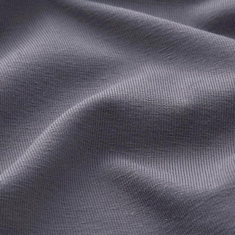 Bomullsjersey medium enfärgad – svartblå,  image number 4