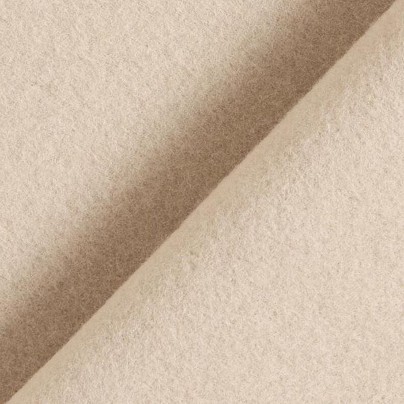 Bomullsfleece Enfärgat – mandel,  image number 4