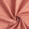 Bomullstyg kretong Litet paisley-mönster – terracotta,  thumbnail number 3