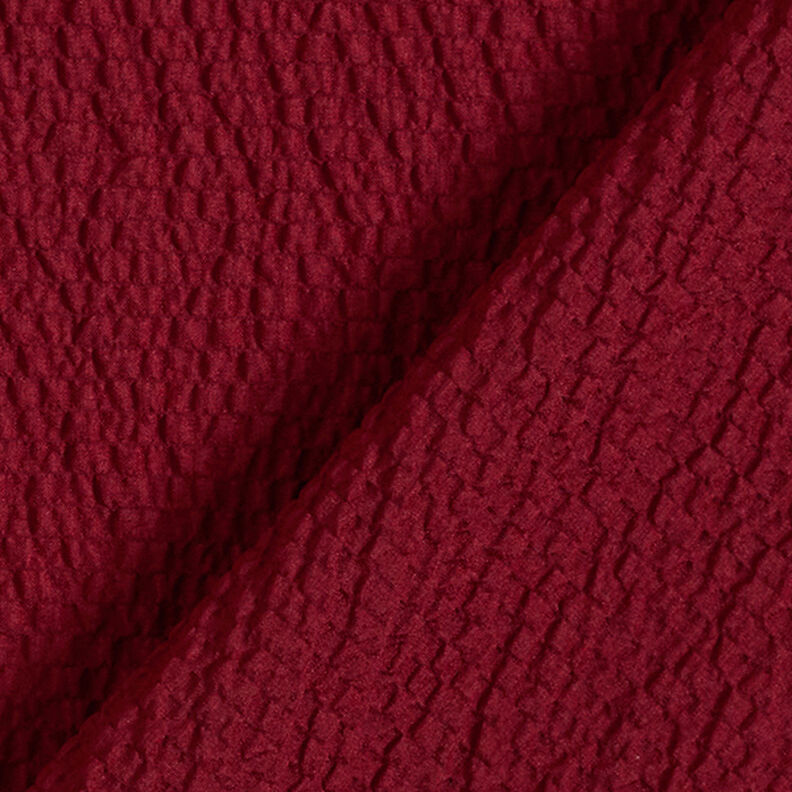 tunn cloqué enfärgad – bordeauxrött, image number 4