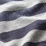 Jersey glitter horisontella ränder – ljusgrått/marinblått,  thumbnail number 3